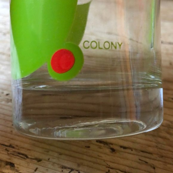 Set of 8 Eight Vintage MCM Colony Tulip Flower Olives Highball Drinking Glasses - Picture 9 of 11